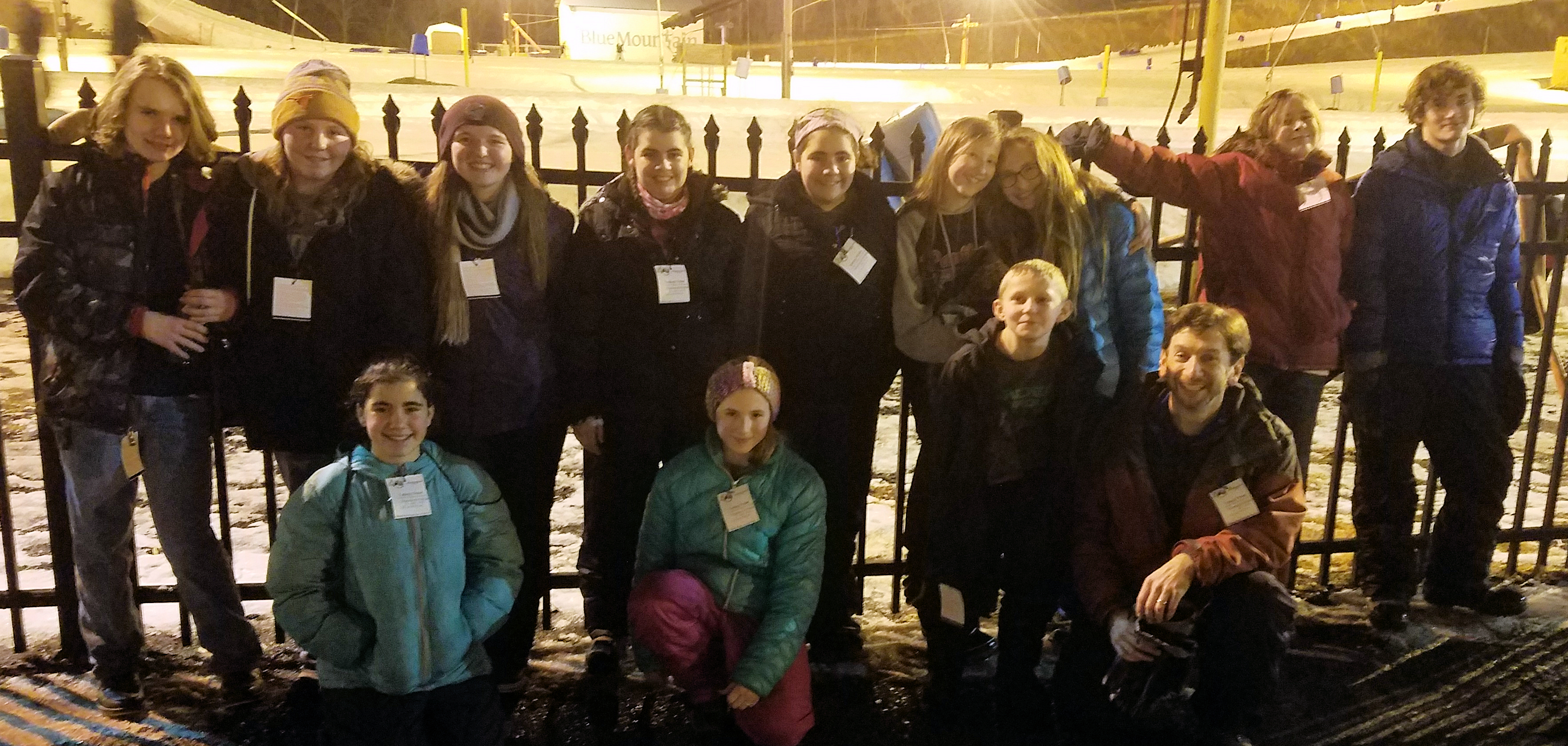 Snow Tubing Youth Group