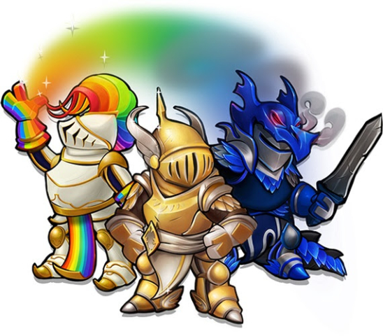 KnightSquad pic-GoldBlueRainbow